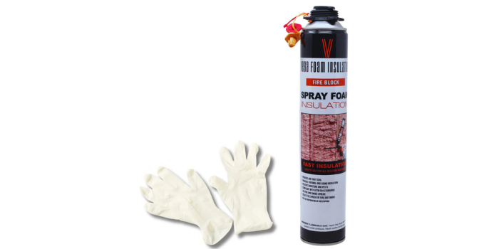 Vega Bond Fire Block Spray Foam Insulation Kit