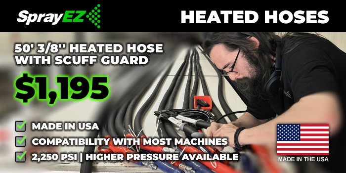 SprayEZ Heated Hoses