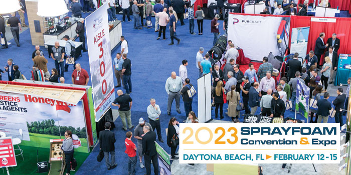 Spray Foam 2023 Convention Agenda, Line-up Announced for Jacksonville, FL  on February 12-15, 2023