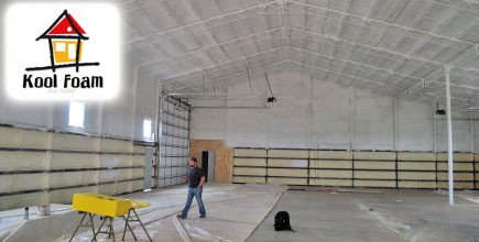 Oklahoma Machine Shed Structurally Enhanced With Closed-Cell Spray Foam