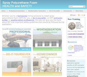 Spray Foam Safety: Online Training Program with Certificate of Completion Announced by CPI
