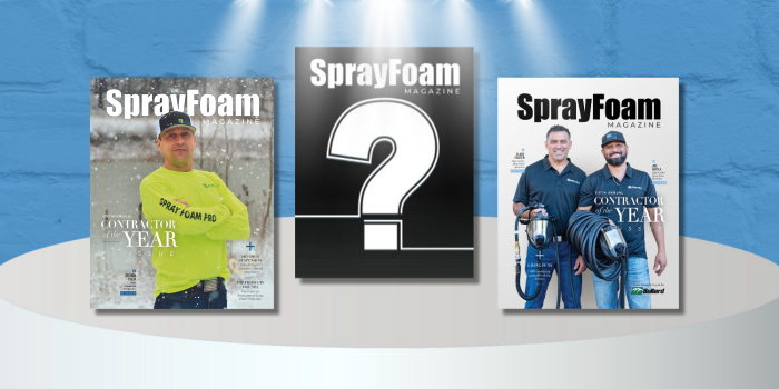 Spray Foam Magazine's Search for the 2024 Contractor of the Year is Now Underway!