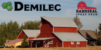 Demilec Introduces Barnseal® Spray Foam